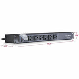 CyberPower CPS1220RM 120 - 120 VAC 20A Basic PDU — CPS-1220RM