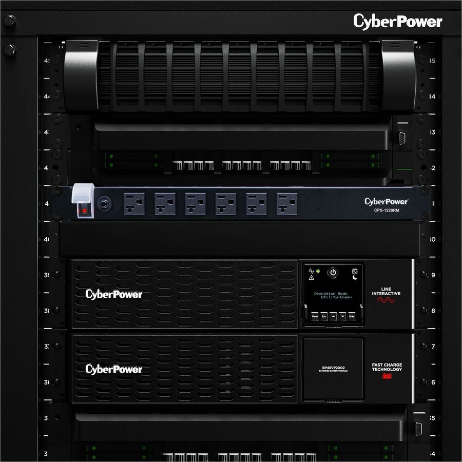 CyberPower CPS1220RM 120 - 120 VAC 20A Basic PDU — CPS-1220RM