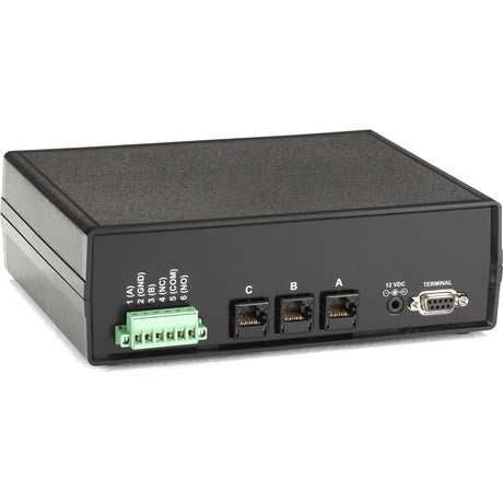 Black Box CAT6 Remotely Controlled Layer 1 A/B Switch, Latching, Ethernet, RS-232 — SW1041A