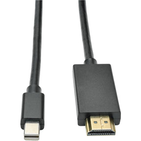 Eaton Tripp Lite Series Mini DisplayPort to HDMI Active Adapter Cable (M/M), 1080p, 6 ft. (1.8 m) — P586-006-HDMI