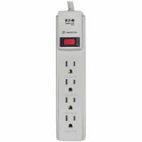 Eaton Tripp Lite Series Protect It! 4-Outlet Home Computer Surge Protector Strip, 4 ft. (1.22 m) Cord, 450 Joules — TLP404
