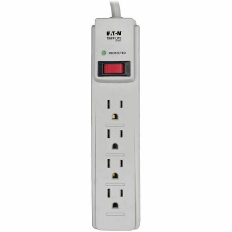 Eaton Tripp Lite Series Protect It! 4-Outlet Home Computer Surge Protector Strip, 4 ft. (1.22 m) Cord, 450 Joules — TLP404