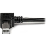 StarTech.com 2m USB 2.0 A to Right Angle B Cable - M/M — USBAB2MR