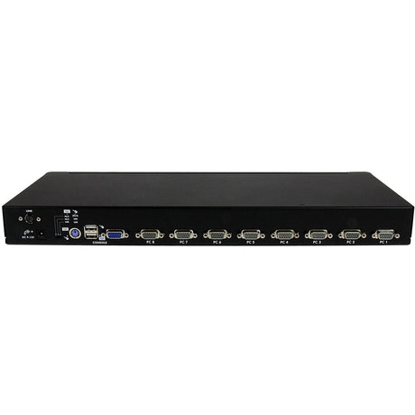 StarTech.com 8 Port 1U Rackmount USB PS/2 KVM Switch with OSD — SV831DUSB