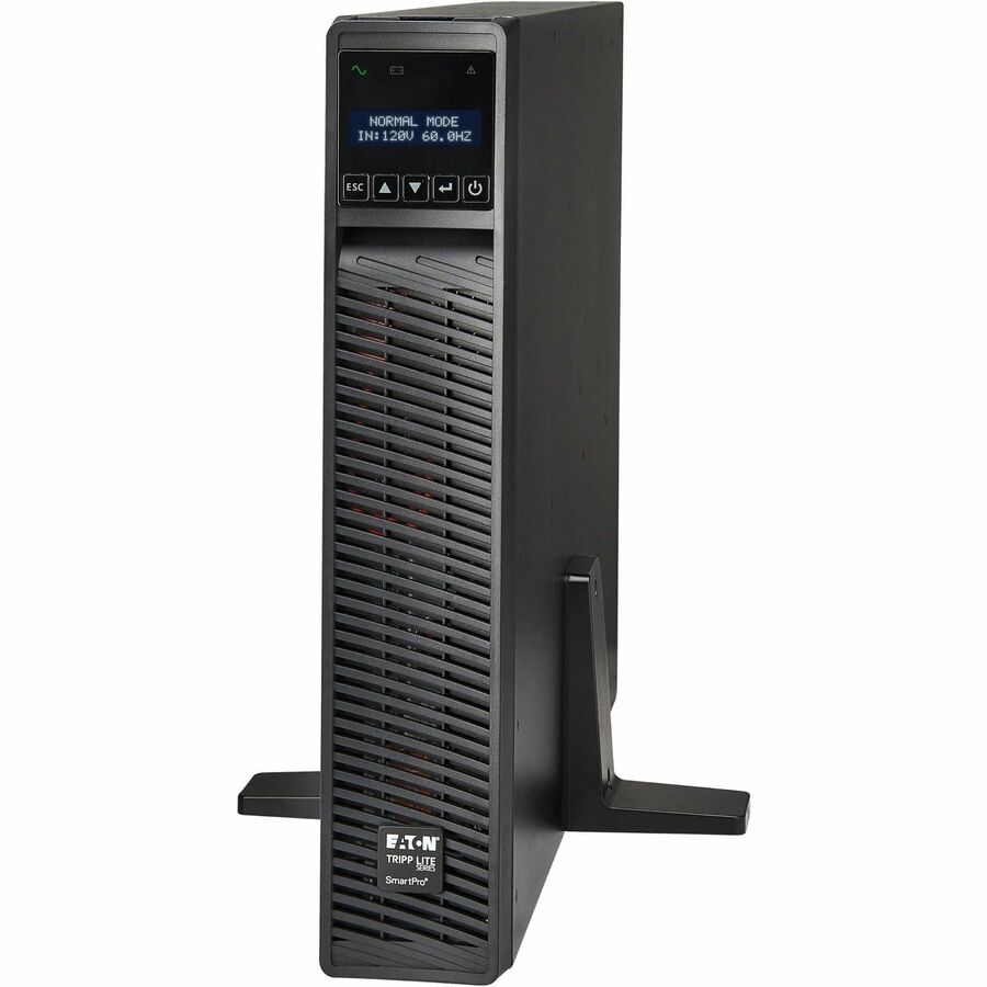 Eaton Tripp Lite Series SmartPro 3000VA 3000W 120V Line-Interactive Sine Wave UPS - 7 Outlets, Extended Run, Network Card Option, LCD, USB, DB9, 2U Rack/Tower — SMART3000RMXL2U