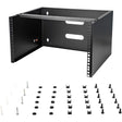 StarTech.com 6U Wall Mount Rack, 14in Deep, 19 inch Wall Mount Network Rack, Wall Mounting Patch Panel Bracket for Switch/IT Equipment — WALLMOUNT6