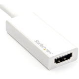 StarTech.com USB-C to HDMI Adapter - White - 4K 60Hz - Thunderbolt 3 Compatible - USB-C Adapter - USB Type C to HDMI Dongle Converter — CDP2HD4K60W