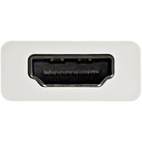 StarTech.com USB-C to HDMI Adapter - White - 4K 60Hz - Thunderbolt 3 Compatible - USB-C Adapter - USB Type C to HDMI Dongle Converter — CDP2HD4K60W