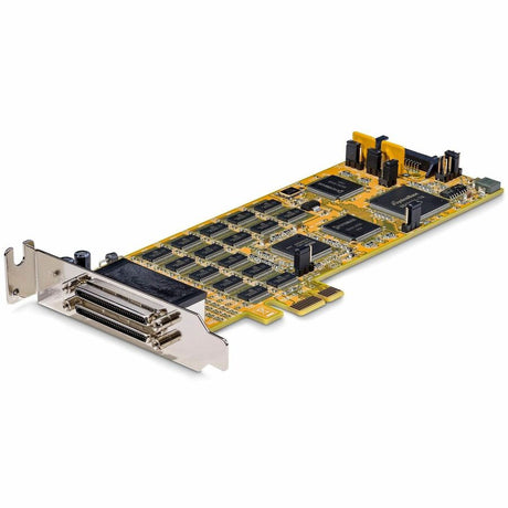 StarTech.com 16 Port PCI Express Serial Card, Low-Profile, High-Speed PCIe Serial Card with 16 DB9 RS232 Ports, TAA — PEX16S550LP