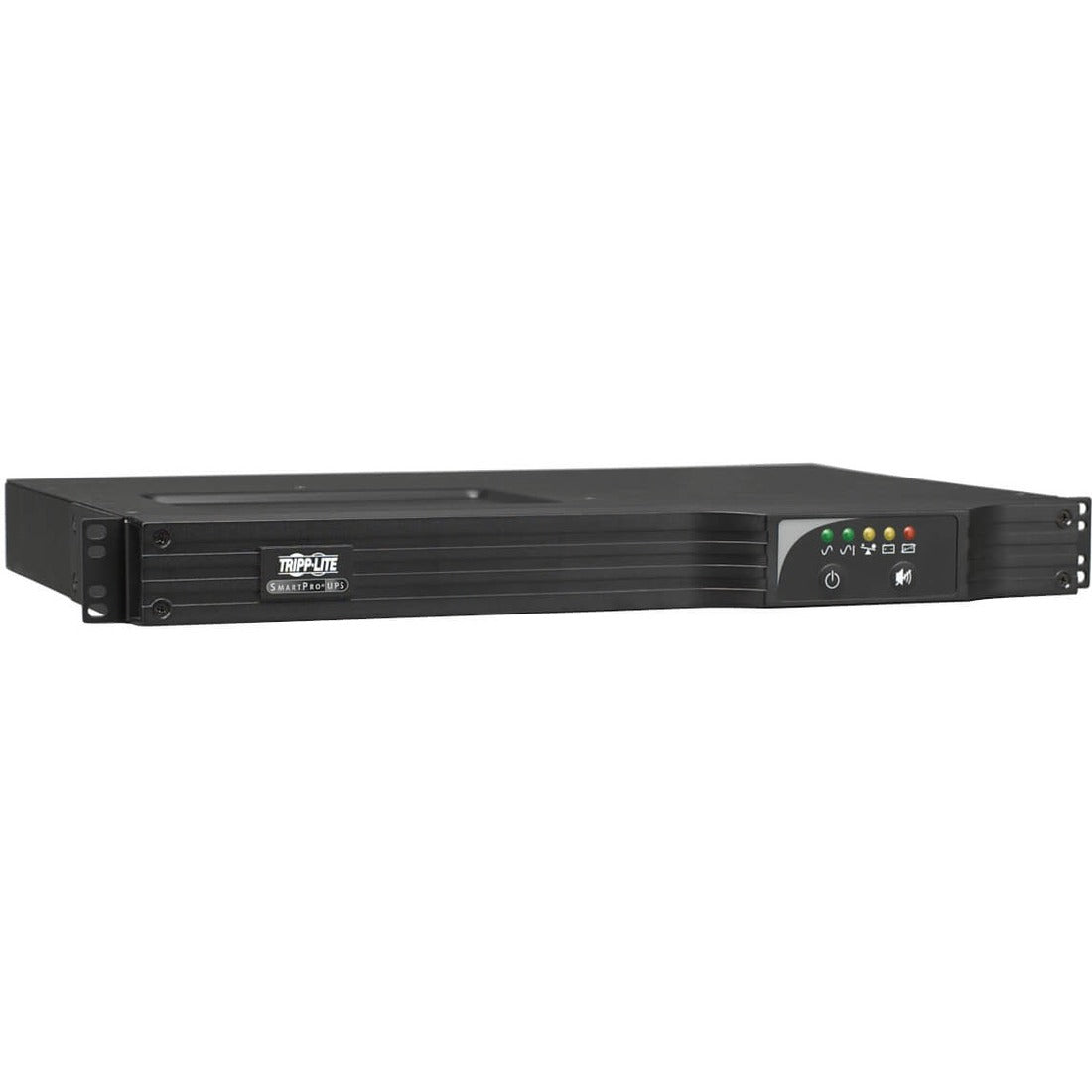 Eaton Tripp Lite Series SmartPro 120V 750VA 600W Line-Interactive Sine Wave UPS, 1U Rack/Vertical, Pre-installed WEBCARDLX Network Interface, USB, DB9 Serial — SMART750RM1UN