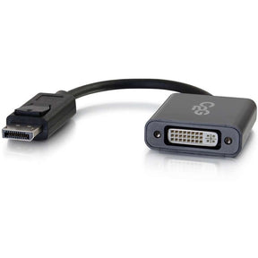 C2G DisplayPort to DVI Adapter -DisplayPort to DVI-D Active Converter - Black — 54317