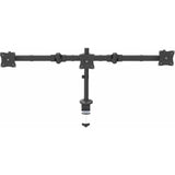 StarTech.com Desk Mount Triple Monitor Arm, 3 VESA 27" (17.6lb/8kg) Displays, Ergonomic Height Adjustable Articulating Pole Mount — ARMTRIO