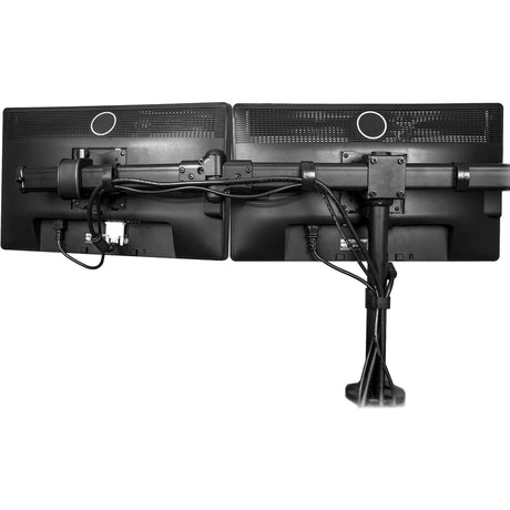 StarTech.com Desk Mount Triple Monitor Arm, 3 VESA 27" (17.6lb/8kg) Displays, Ergonomic Height Adjustable Articulating Pole Mount — ARMTRIO