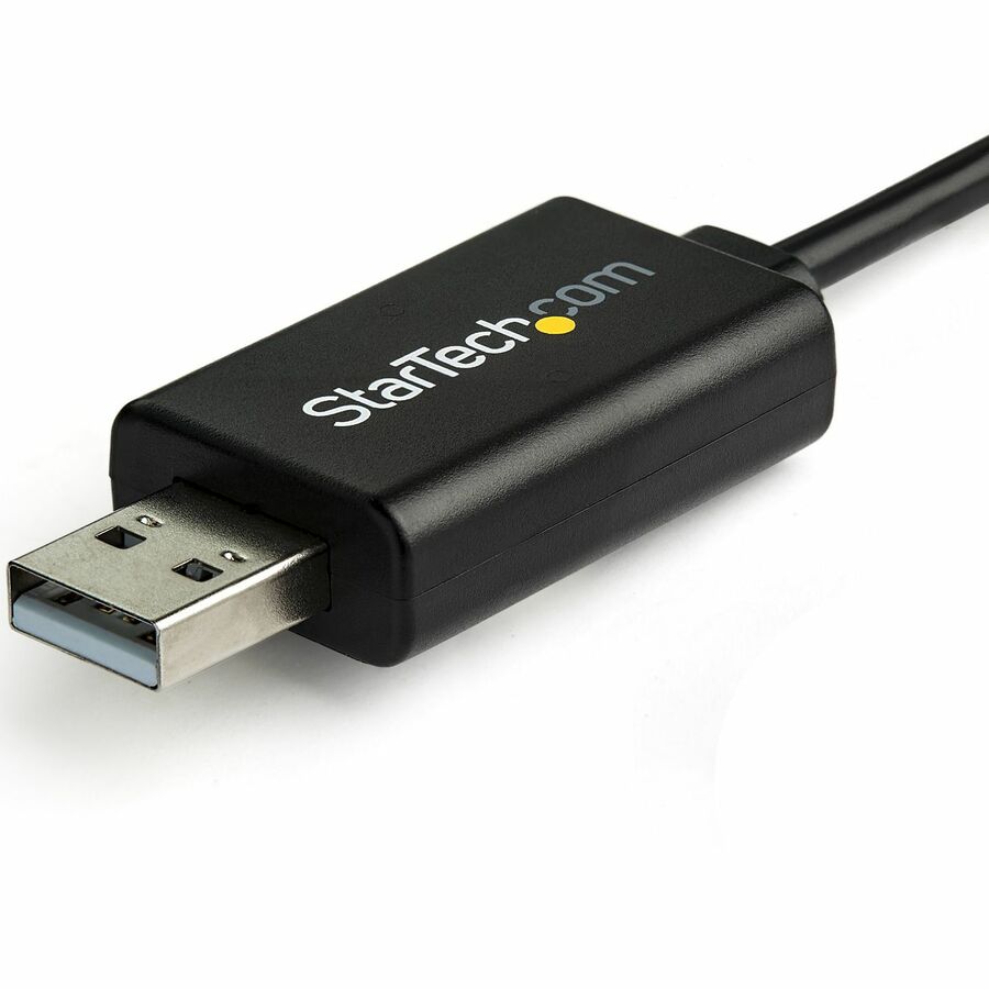 StarTech.com 6 ft / 1.8 m Cisco USB Console Cable - USB to RJ45 Rollover Cable - Transfer rates up to 460Kbps - M/M - Windows&reg;, Mac and Linux&reg; Compatible — ICUSBROLLOVR