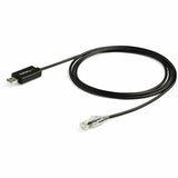 StarTech.com 6 ft / 1.8 m Cisco USB Console Cable - USB to RJ45 Rollover Cable - Transfer rates up to 460Kbps - M/M - Windows&reg;, Mac and Linux&reg; Compatible — ICUSBROLLOVR