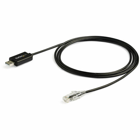 StarTech.com 6 ft / 1.8 m Cisco USB Console Cable - USB to RJ45 Rollover Cable - Transfer rates up to 460Kbps - M/M - Windows&reg;, Mac and Linux&reg; Compatible — ICUSBROLLOVR