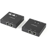StarTech.com HDMI over CAT6 Extender with 4-port USB Hub - Remote HDMI over CAT5 or CAT6 - 165 ft (50m) - 1080p — ST121USBHD