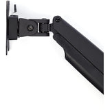 StarTech.com Desk Mount Monitor Arm, Heavy Duty Ergonomic VESA Monitor Arm Single 34" (19.8lb/9kg) Display, Articulating, C-Clamp/Grommet — ARMPIVOTHDB