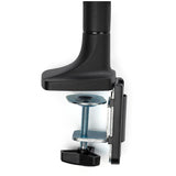 StarTech.com Desk Mount Monitor Arm, Heavy Duty Ergonomic VESA Monitor Arm Single 34" (19.8lb/9kg) Display, Articulating, C-Clamp/Grommet — ARMPIVOTHDB