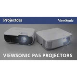 ViewSonic PA503W 4000 Lumens WXGA High Brightness Projector for Home and Office with HDMI Vertical Keystone — PA503W