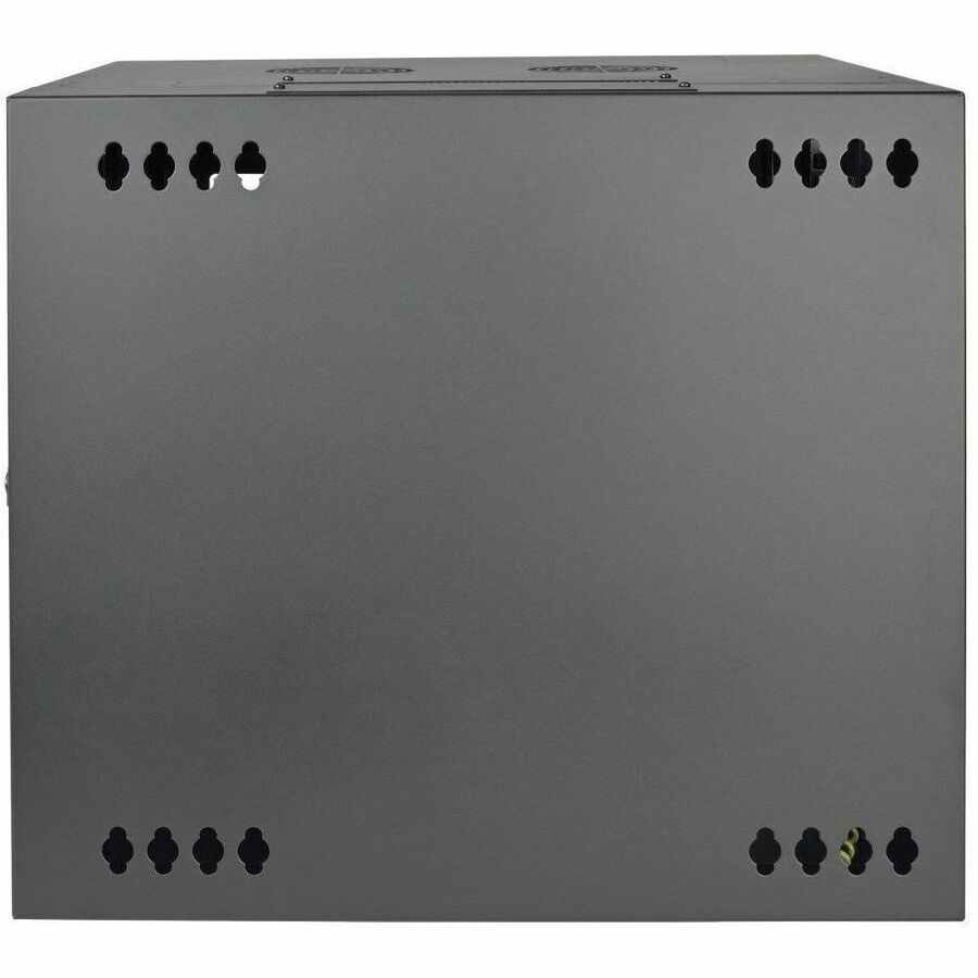 Eaton Tripp Lite Series SmartRack 10U Low-Profile Switch-Depth Wall-Mount Small Rack Enclosure, Clear Acrylic Window, Hinged Back — SRW10USG