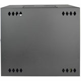 Eaton Tripp Lite Series SmartRack 10U Low-Profile Switch-Depth Wall-Mount Small Rack Enclosure, Clear Acrylic Window, Hinged Back — SRW10USG