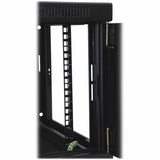 Eaton Tripp Lite Series SmartRack 10U Low-Profile Switch-Depth Wall-Mount Small Rack Enclosure, Clear Acrylic Window, Hinged Back — SRW10USG