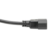 Eaton Tripp Lite Series Power Extension Cord, Locking C13 to C14 PDU Style - 10A, 250V, 18 AWG, 10 ft. (3.05 m) — P004-L10
