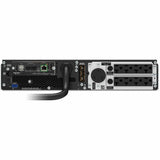 APC Smart-UPS On-Line, 3kVA, Rackmount 2U, 120V, 8x 5-20R+1x L5-30R NEMA outlets, Network Card, Extended runtime, W/ rail kit — SRT3000RMXLA-NC