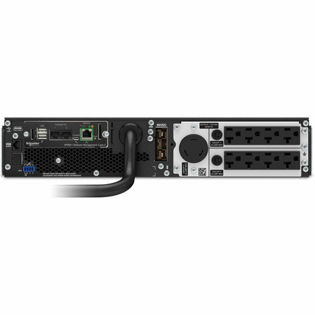 APC Smart-UPS On-Line, 3kVA, Rackmount 2U, 120V, 8x 5-20R+1x L5-30R NEMA outlets, Network Card, Extended runtime, W/ rail kit — SRT3000RMXLA-NC