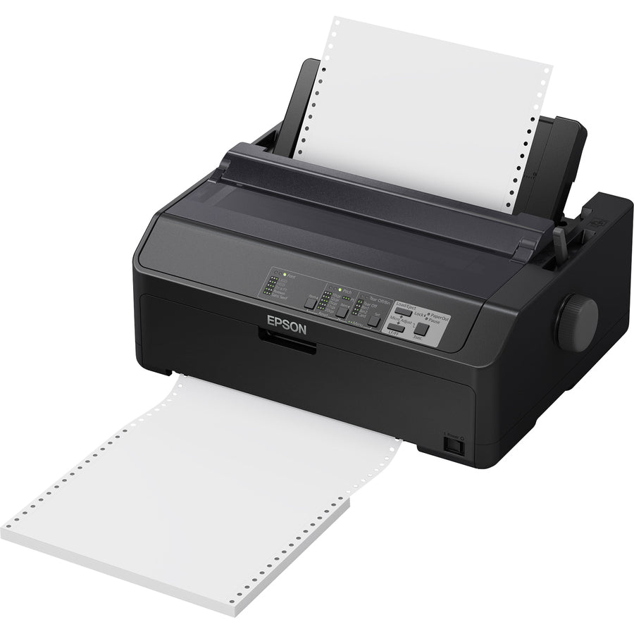 Epson FX-890II 9-pin Dot Matrix Printer - Monochrome - Energy Star — C11CF37202