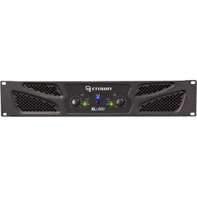 Crown 800 Amplifier - 400 W RMS - 2 Channel - Dark Gray — NXLI800-0-US