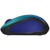 Logitech Design Collection Limited Edition Wireless Mouse with Colorful Designs - USB Unifying Receiver, 12 months AA Battery Life, Portable & Lightweight, Easy Plug & Play with Universal Compatibility - BLUE AURORA — 910-006118