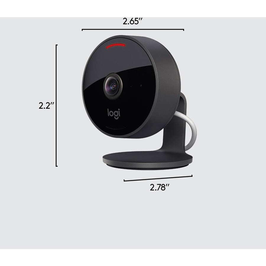 Logitech Indoor HD Network Camera - Graphite — 961-000489