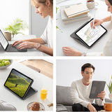 Logitech Folio Touch iPad Keyboard Case with Trackpad and Smart Connector for iPad Air 11-inch (M2 & M3), iPad Air (4th & 5th gen) - Oxford Gray — 920-009952