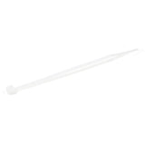 StarTech.com 4"(10cm) Cable Ties, 7/8"(22mm) Dia, 18lb(8kg) Tensile Strength, Nylon Self Locking Zip Ties, UL Listed, 1000 Pack, White — CBMZT4NK