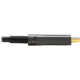 Eaton Tripp Lite Series High-Speed Armored HDMI Fiber Active Optical Cable (AOC) - 4K @ 60 Hz, HDR, 4:4:4, M/M, Black, 20 m (65 ft.) — P568FA-20M