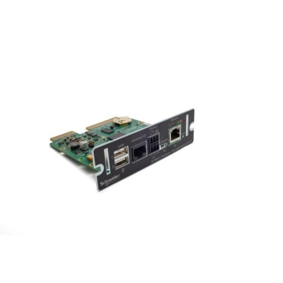 Device monitoring and management, Network Management Cards, NMC3 with Environmental Monitoring and Modbus, secure remote UPS monitoring and management — AP9643
