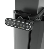 Chief Large Capacity Electric Height-Adjustable Mobile Flat Panel Cart - For Flat Panel Display - Black — LPE1U
