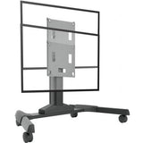 Chief Large Capacity Electric Height-Adjustable Mobile Flat Panel Cart - For Flat Panel Display - Black — LPE1U