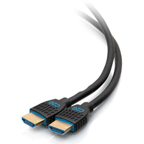 C2G 2ft Performance Series Ultra Flexible High Speed HDMI Cable w Ethernet - In-Wall CMG Rated - 4K 60Hz - M/M - Black — C2G10375