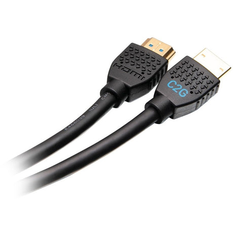 C2G 2ft Performance Series Ultra Flexible High Speed HDMI Cable w Ethernet - In-Wall CMG Rated - 4K 60Hz - M/M - Black — C2G10375