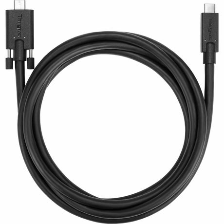 Targus 1.8 Metre USB-C Male to USB-C Male 10Gbps Screw-In Cable — ACC1122GLX