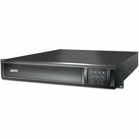 APC Smart-UPS X, Line Interactive, 750VA, Rack/tower convertible 2U, 120V, 8x 5-15R NEMA, SmartConnect port, Extended runtime — SMX750C