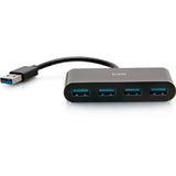 C2G 4-Port USB Hub - USB 3.0 Hub - SuperSpeed USB - 5Gbps — C2G54461