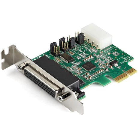 StarTech.com 4-port PCI Express RS232 Serial Adapter Card - PCIe Serial DB9 Controller Card 16950 UART - Low Profile - Windows/Linux — PEX4S953LP