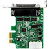 StarTech.com 4-port PCI Express RS232 Serial Adapter Card - PCIe Serial DB9 Controller Card 16950 UART - Low Profile - Windows/Linux — PEX4S953LP