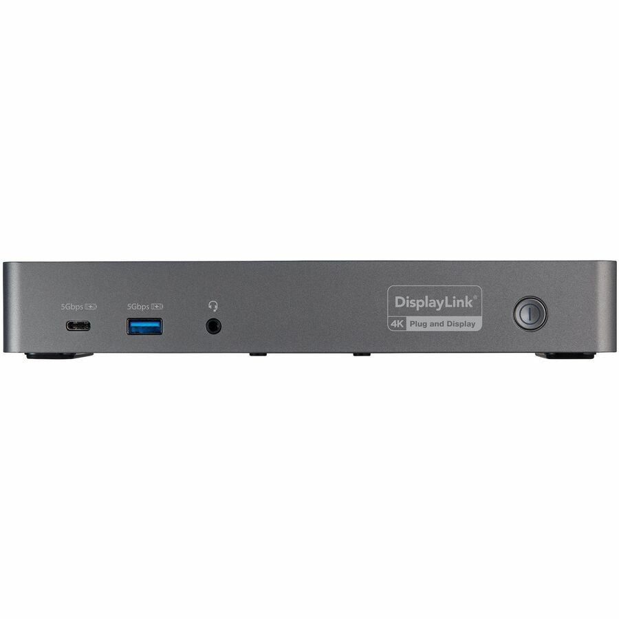 StarTech.com USB-C & USB-A Dock, Hybrid Triple Monitor Laptop Docking Station DisplayPort & HDMI 4K 60Hz/85W PD/6x USB/GbE, TAA — DK31C3HDPD