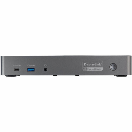 StarTech.com USB-C & USB-A Dock, Hybrid Triple Monitor Laptop Docking Station DisplayPort & HDMI 4K 60Hz/85W PD/6x USB/GbE, TAA — DK31C3HDPD