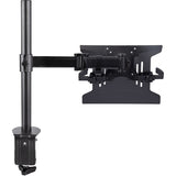 StarTech.com Laptop Desk Mount, Monitor and Laptop Arm Mount, Displays up to 34" (17.6lb/8kg), VESA Laptop Tray Arm, Clamp / Grommet — A-LAPTOP-DESK-MOUNT
